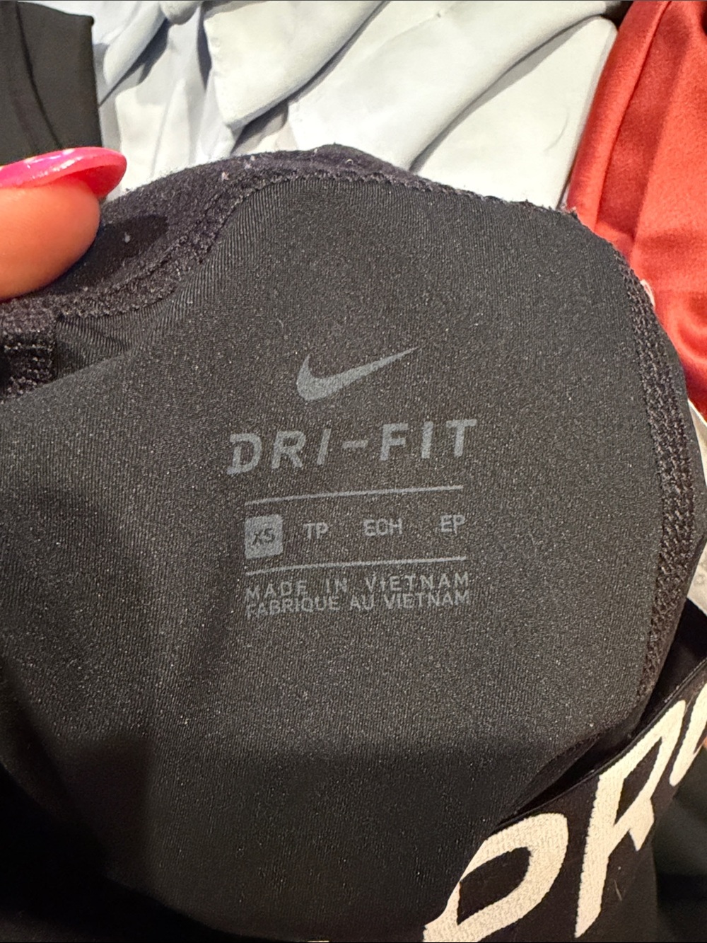 Nike Pro Black Performance Leggings - Picture 6 of 6